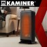 Тепловентилятор керамический Lumni 2.0 Kaminer 26376 энергосберегающий напольный PTC обогреватель для дома 2 кВт с LED дисплеем + пульт