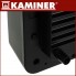 Тепловентилятор керамический настенный Airo Kaminer 26388 тепловая завеса для дома бара или барбершопа 2 кВт с управлением по WiFi и пультом