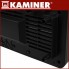 Тепловентилятор керамический настенный Airo Kaminer 26388 тепловая завеса для дома бара или барбершопа 2 кВт с управлением по WiFi и пультом