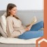 Электропростынь Ruhhy 26200 White электрическое подкладочное одеяло с подогревом на 65 Вт 3 режима 190 х 80 см