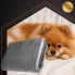 Одеяло двухстороннее утепленное Ruhhy 26292 теплое флисовое покрывало 200 x 150 см Темно-серое