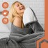 Одеяло двухстороннее утепленное Ruhhy 26292 теплое флисовое покрывало 200 x 150 см Темно-серое