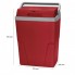 Автомобильный переносной мини холодильник Clatronic KB 3713 Red портативный для напитков и продуктов на 25 л с ручкой питание 12 В и сеть 220 В