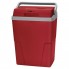 Автомобильный переносной мини холодильник Clatronic KB 3713 Red портативный для напитков и продуктов на 25 л с ручкой питание 12 В и сеть 220 В