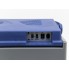 Автомобильный переносной мини холодильник Clatronic KB 3714 Blue портативный для напитков и продуктов на 30 л с ручкой питание 12 В и сеть 220 В