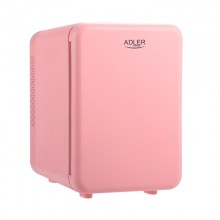 Мини холодильник Adler AD 8084 Pink 4 литра для косметики, напитков и автомобиля Мини холодильник Adler AD 8084 Pink 4 литра для косметики, напитков и автомобиля