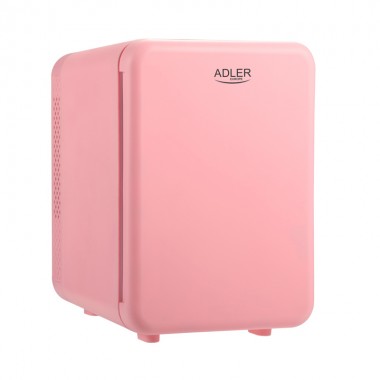 Мини холодильник Adler AD 8084 Pink 4 литра для косметики, напитков и автомобиля