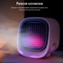 Портативный настольный мини кондиционер климатизатор Air Cooler M201 переносной USB охладитель с увлажнителем и очистителем воздуха на 3 Вт + ночник