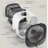Портативный настольный мини кондиционер климатизатор Air Cooler M201 переносной USB охладитель с увлажнителем и очистителем воздуха на 3 Вт + ночник