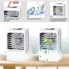 Портативный настольный мини кондиционер климатизатор Air Cooler H2101 переносной USB охладитель с увлажнителем воздуха и таймером