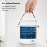 Портативный настольный мини кондиционер климатизатор Smart Devil Fan Desk переносной USB охладитель с увлажнителем и очистителем воздуха на 45 Вт с подсветкой