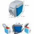 Портативний автохолодильник 12V Portable Fridge Freezer 7,5 л від прикурювача для автомобіля з охолодженням та підігрівом