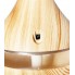 Увлажнитель воздуха Malatec 10950 USB Светло-коричневый электрический ионизатор и аромадиффузор для дома и офиса с LED подсветкой + 3 банки арома-масел