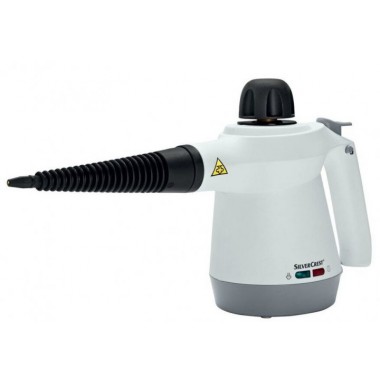 Пароочиститель для дома и автомобиля SilverCrest SDR 1100 B2 250 мл ручной электрический для мебели мойки окон плитки металла и камня с давлением 3,5 бар