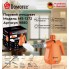 Ручной пароочиститель Domotec MS-1372 1000 Вт | парогенератор для уборки дома без химии 350 мл с 6 насадками
