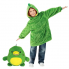 Дитяча толстовка - плед та іграшка трансформер 2 в 1 Huggle Pets Hoodie з капюшоном рукавами та великою кишенею ріст до 140 см Зелений