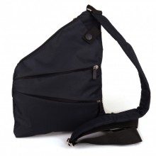 Мужская сумка мессенджер через плечо Cross Body 4634 мини рюкзак антивор для телефона ключей и документов Чёрная Мужская сумка мессенджер через плечо Cross Body 4634 мини рюкзак антивор для телефона ключей и документов Чёрная