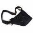 Мужская сумка мессенджер через плечо Cross Body 4634 мини рюкзак антивор для телефона ключей и документов Чёрная