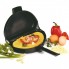 Двойная сковорода для омлета Folding Omelette Pan складная омлетница антипригарная с двухуровневой ручкой