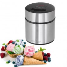 Мороженица Profi Cook PC-ICM 1140 автоматическая машина для приготовления мороженого замороженного йогурта и сорбета чаша 1.8 л
