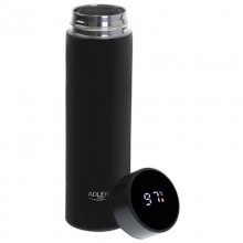 Термос металлический Adler AD 4506 Black 473 ml с сенсорным LED дисплеем с отображением температуры напитка Термос металлический Adler AD 4506 Black 473 ml с сенсорным LED дисплеем с отображением температуры напитка
