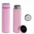 Термос металлический Adler AD 4506 Pink 473 ml с сенсорным LED дисплеем с отображением температуры напитка