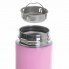 Термос металлический Adler AD 4506 Pink 473 ml с сенсорным LED дисплеем с отображением температуры напитка
