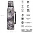 Термос металлический Stanley Classic Legendary Bottle Mossy OAK с широким горлом для чая и других напитков с колбой из нержавеющей стали 1 л с ручкой