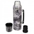 Термос металлический Stanley Classic Legendary Bottle Mossy OAK с широким горлом для чая и других напитков с колбой из нержавеющей стали 1 л с ручкой