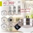 Весы кухонные электронные Adler AD 3166 настольные с металлической чашей на 0.9 л и взвешиванием до 5 кг с погрешностью 1 г