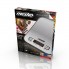 Весы кухонные электронные Mesko MS 3169 Black настольные металлические до 5 кг с погрешностью 1 г