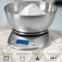 Весы кухонные электронные Profi Cook PC-KW 1040 настольные металлические с чашей 2 л и взвешиванием до 5 кг с погрешностью 1 г