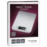 Весы кухонные электронные Profi Cook PC-KW 1061 настольные металлические до 5 кг с погрешностью 1 г