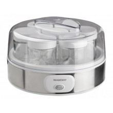 Йогуртница домашняя SILVER CREST SJB 18 A1 электрическая на 18 Вт для приготовления йогурта в домашних условиях с банками Йогуртница домашняя SILVER CREST SJB 18 A1 электрическая на 18 Вт для приготовления йогурта в домашних условиях с банками