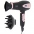 Электрический фен для волос Adler AD-2248 Black 2400 Вт профессиональный для укладки и сушки с насадками диффузором и концентратором с ионизацией и холодным обдувом