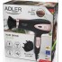 Электрический фен для волос Adler AD-2248 Black 2400 Вт профессиональный для укладки и сушки с насадками диффузором и концентратором с ионизацией и холодным обдувом