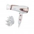 Электрический фен для волос Adler AD-2248 White 2400 Вт профессиональный для укладки и сушки с насадками диффузором и концентратором с ионизацией и холодным обдувом