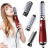 Фен щетка и расческа для укладки волос 3 в 1 Hair Dryer Styler электрический стайлер для выпрямления волн и кудряшек с 3-мя насадками