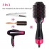 Фен щетка для укладки волос керамическая 3 в 1 One Step Hair Dryer and Styler Черный