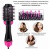 Фен щетка для укладки волос керамическая 3 в 1 One Step Hair Dryer and Styler Черный