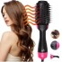 Фен щетка для укладки волос керамическая 3 в 1 One Step Hair Dryer and Styler Черный