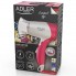 Фен для волос электрический складной Adler AD 2259 Белый с розовым 1200 Вт с насадкой концентратором 2 скорости 2 режима тепла