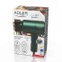 Фен для волос электрический складной Adler AD 2265 Бирюзовый 1200 Вт с насадкой концентратором 2 скорости 2 режима тепла с холодным обдувом