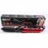 Плойка для волосся GEMEI GM-2906 Curly Professional 30 Вт із затискачем та знімною насадкою-щіткою Червоний