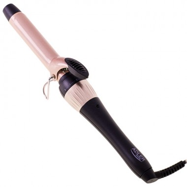 Плойка для завивки волосся Adler AD 2117 Curly Professional 180 Вт із затискачем та терморегулятором на 4 режими 25 мм