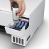 Струйный принтер для печати сканер и ксерокс МФУ 3 в 1 Epson EcoTank L3276 White цветной для дома и офиса интерфейсы USB 2.0 и Wi-Fi со встроенной СНПЧ