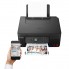Струйный принтер для печати сканер и копир МФУ 3 в 1 Canon Pixma G3470 Black цветной для дома и офиса интерфейсы USB 2.0 и Wi-Fi с СНПЧ
