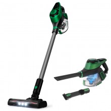 Вертикальный пылесос без мешка Adler AD 7083 Black-Green ручной электрический на 700 Вт для уборки дома и автомобиля с подсветкой кабель 5 м Вертикальный пылесос без мешка Adler AD 7083 Black-Green ручной электрический на 700 Вт для уборки дома и автомобиля с подсветкой кабель 5 м