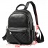 Женский кожаный рюкзак черный Tiding Bag TD-949134 30х23х12 — городской рюкзак из натуральной кожи