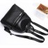 Женский кожаный рюкзак-сумка Tiding Bag 23941 черный 30×25×12 — городской рюкзак с отделениями для гаджетов